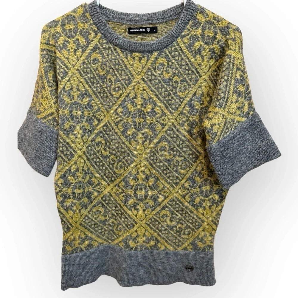 NWOT Woodland | Mohair Sweater Made in India (L)